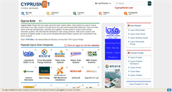 Desktop Screenshot of cyprussolar.com